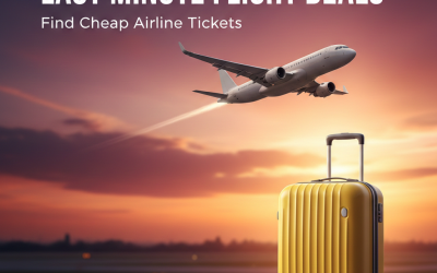 Last Minute Flight Deals: Find Cheap Airline Tickets