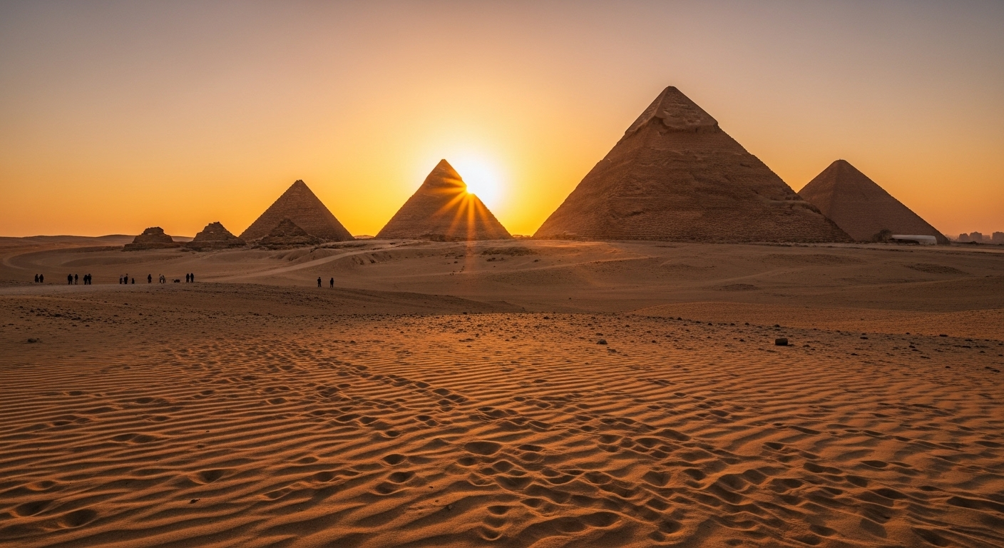 pyramids of Giza 