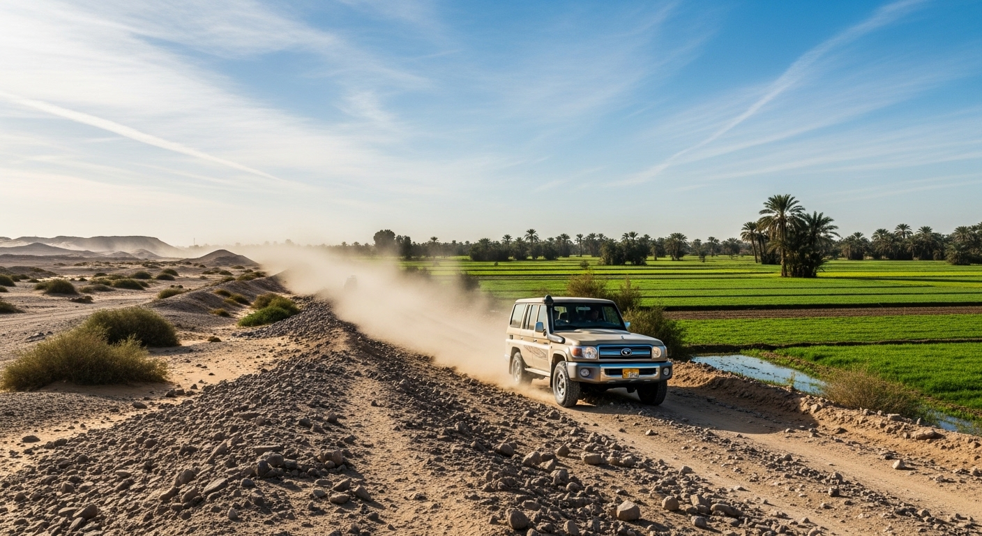 4WD Makes Sense in Luxor