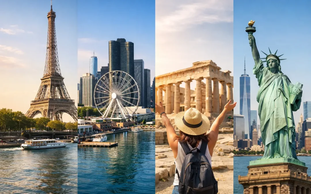 Best Ranked Attractions in Cities That Deliver