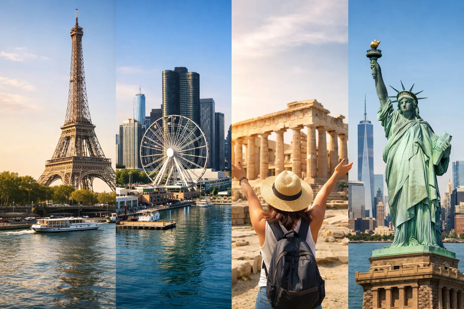 Best Ranked Attractions in Cities That Deliver
