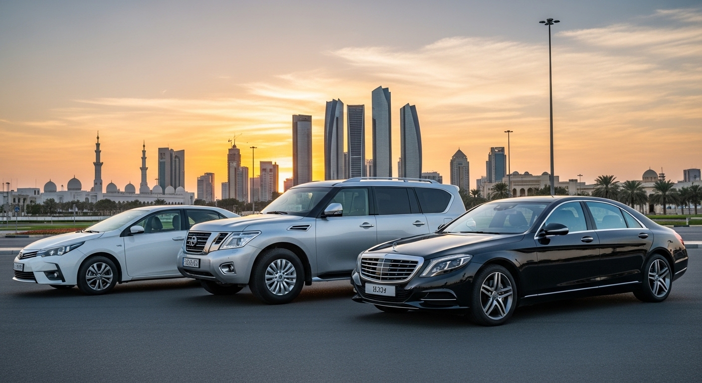 Types of Car Rental Companies in Abu Dhabi 