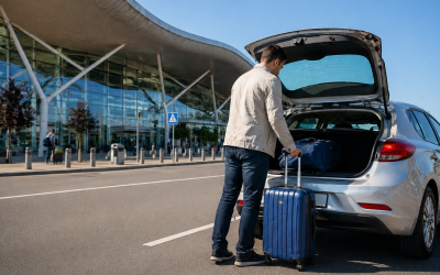 Car Rental at Bergerac Airport, France