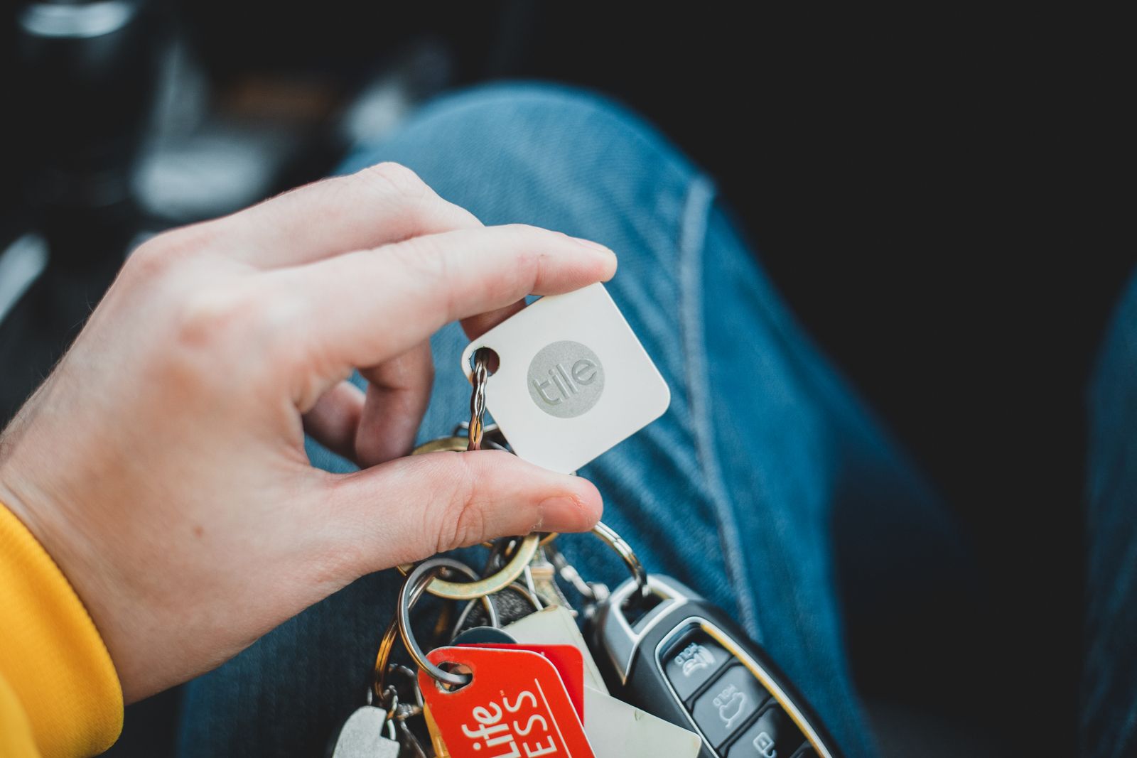 Handing over car keys